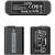 SmallRig 5488 - zestaw TURBO, dwukanałowa ładowarka, 2x akumulator Sony NP-FW50